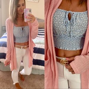 Lola Waffle Knit Cardigan